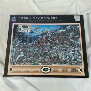 NFL Green Bay Packers 500 Pieces Search Puzzle 24” x 18”